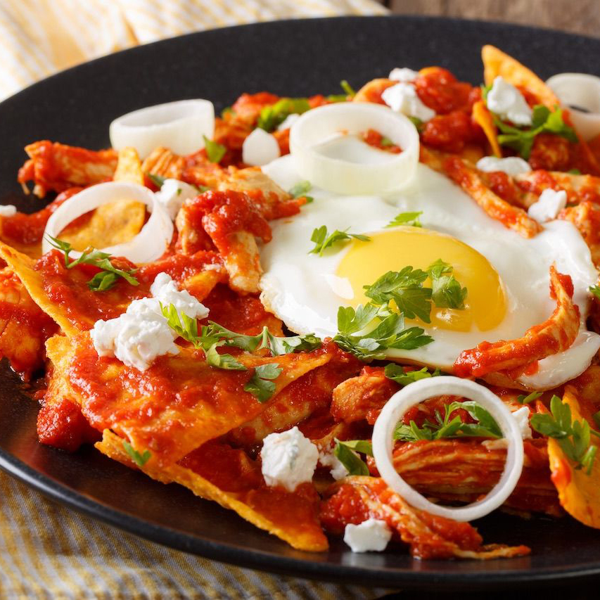 Mexican chilaquiles